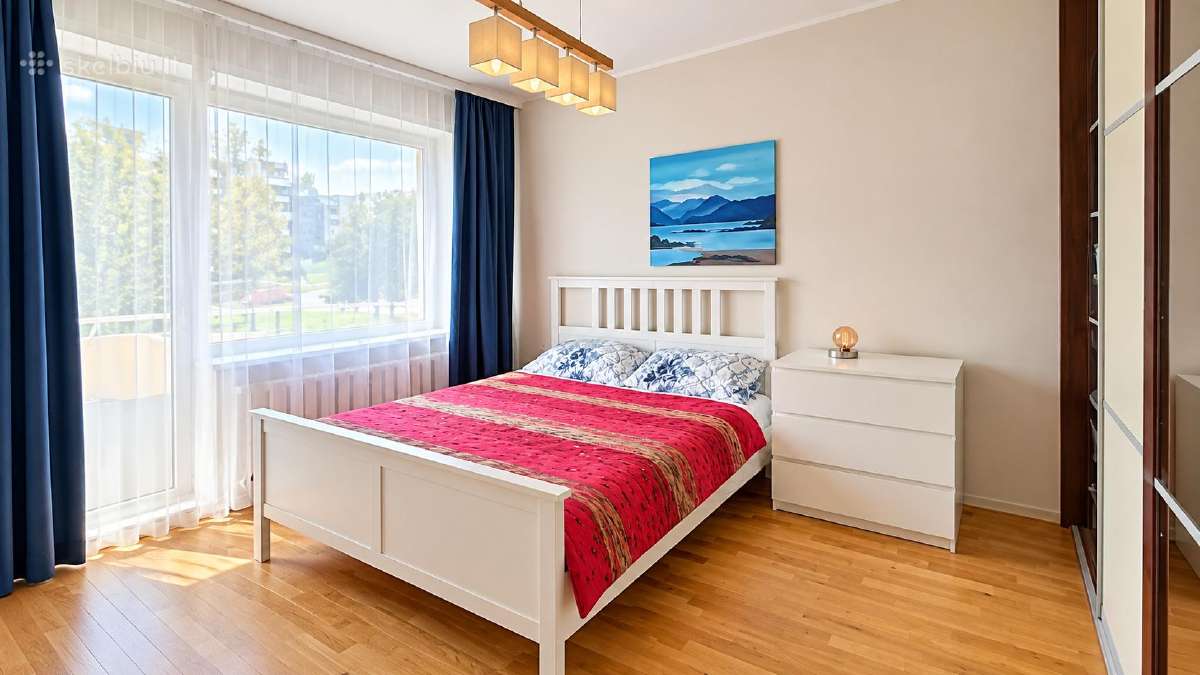 Nuomojamas tvarkingas 2 kambarių butas. - nuotraukos Nr. 8