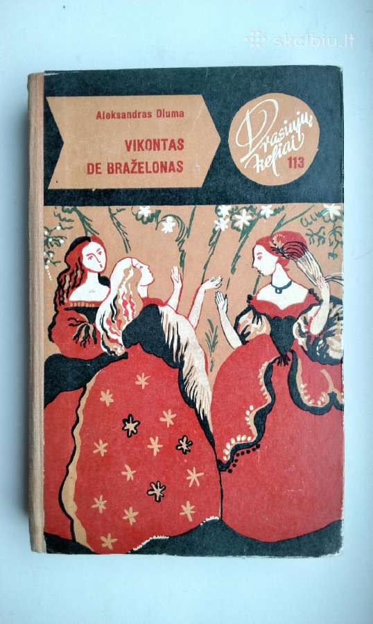 A. Diuma. Vikontas de Braželonas. 3,4 dalys - nuotraukos Nr. 2