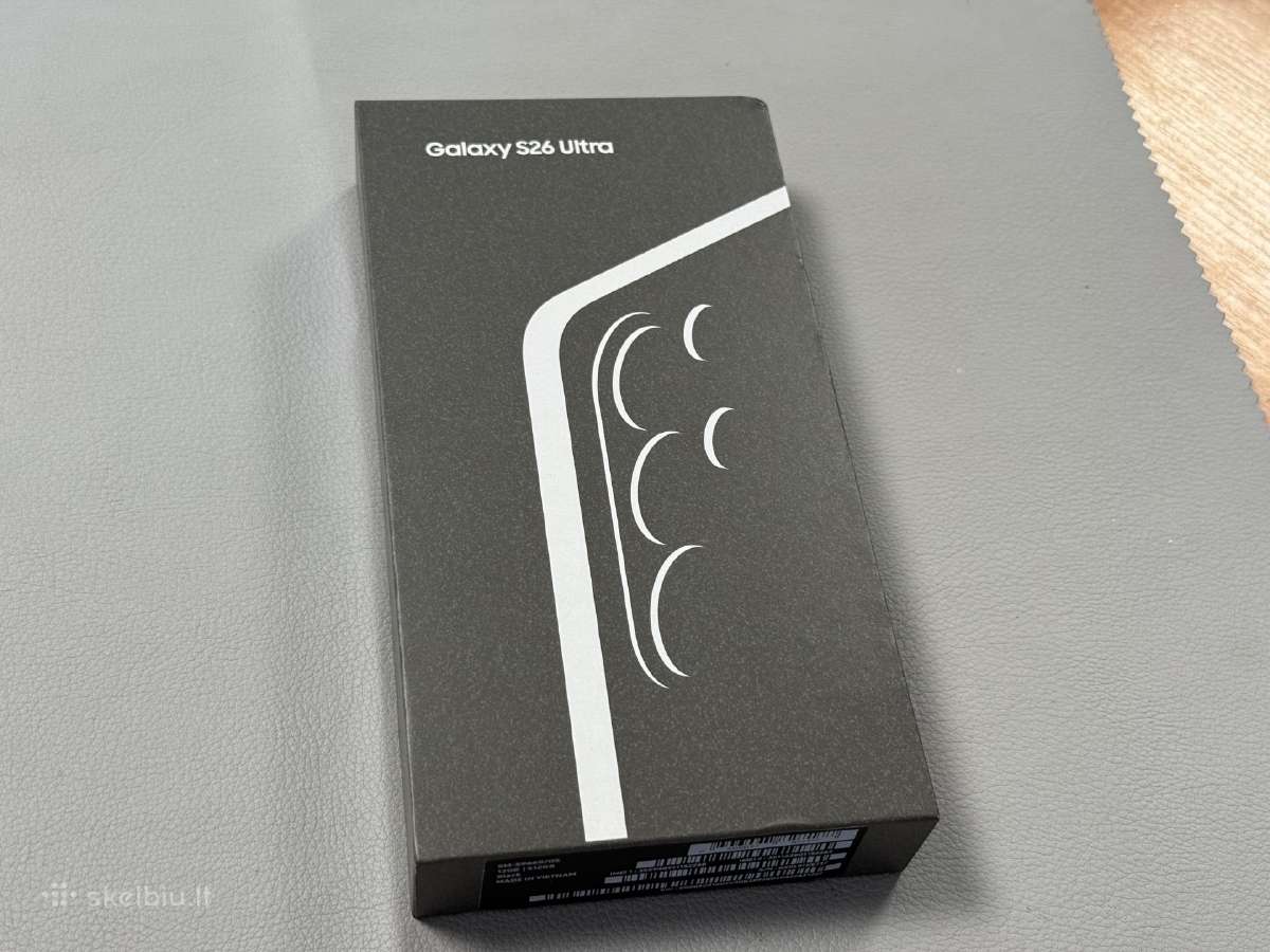 S26 Ultra 512gb užpakuotas su 24mėn garantija - nuotraukos Nr. 4