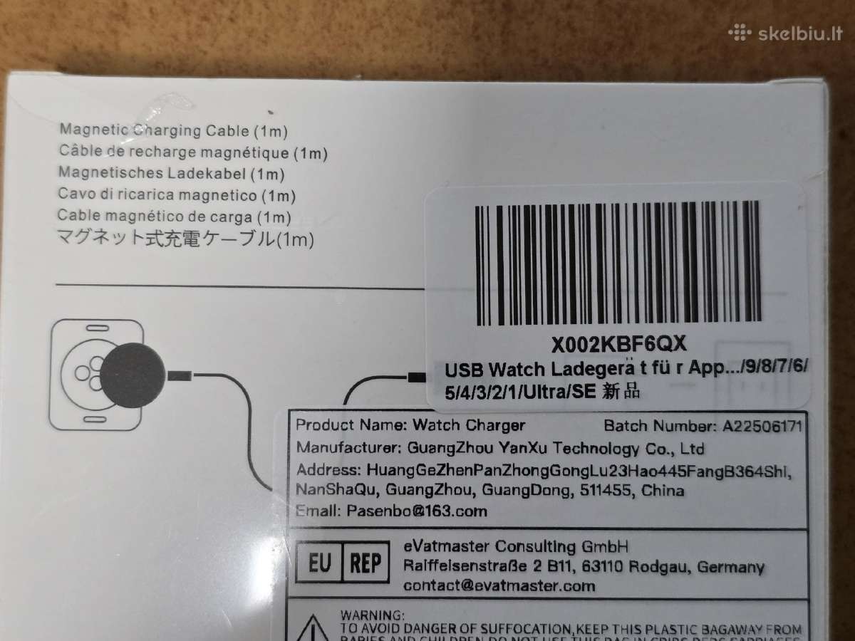 Įkroviklis Apple Watch laikrodžiams - nuotraukos Nr. 2