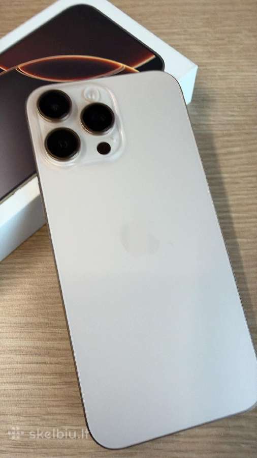iPhone 16 Pro Max 512gb - Desert Titanium - nuotraukos Nr. 2