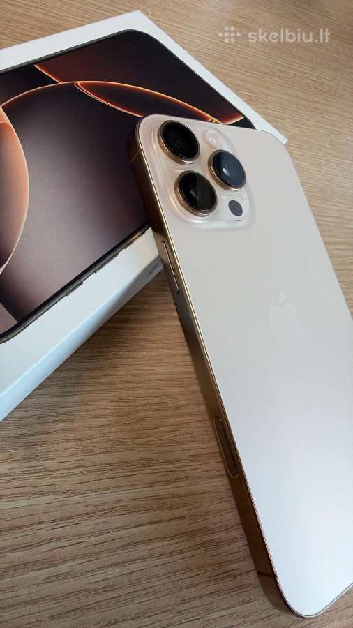 iPhone 16 Pro Max 512gb - Desert Titanium - nuotraukos Nr. 3