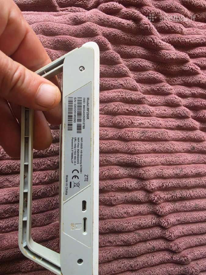 Zte 4G Mf296r maršrutizatorius - nuotraukos Nr. 2