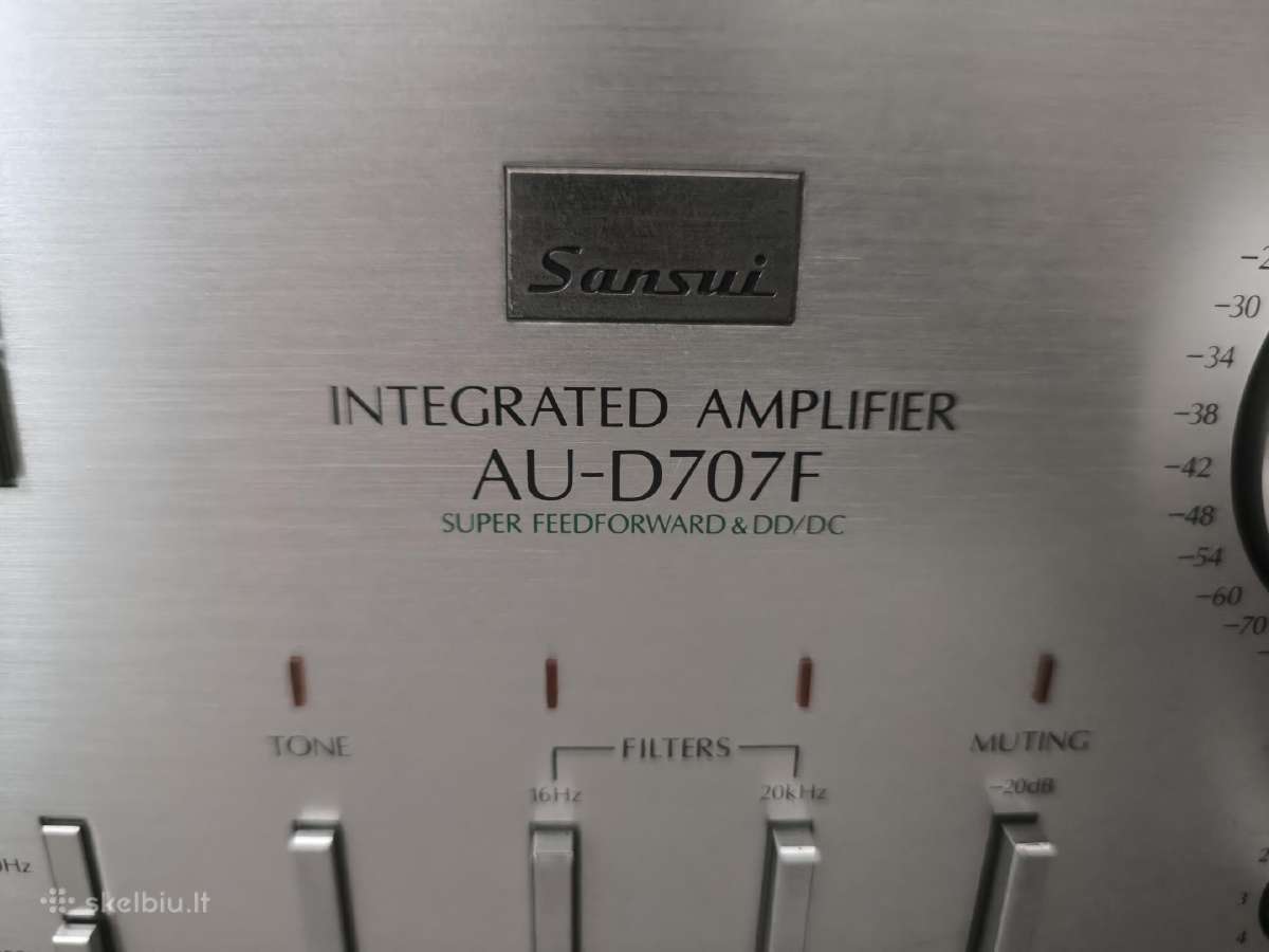 Sansui Au-d 707f stiprintuvas - nuotraukos Nr. 2