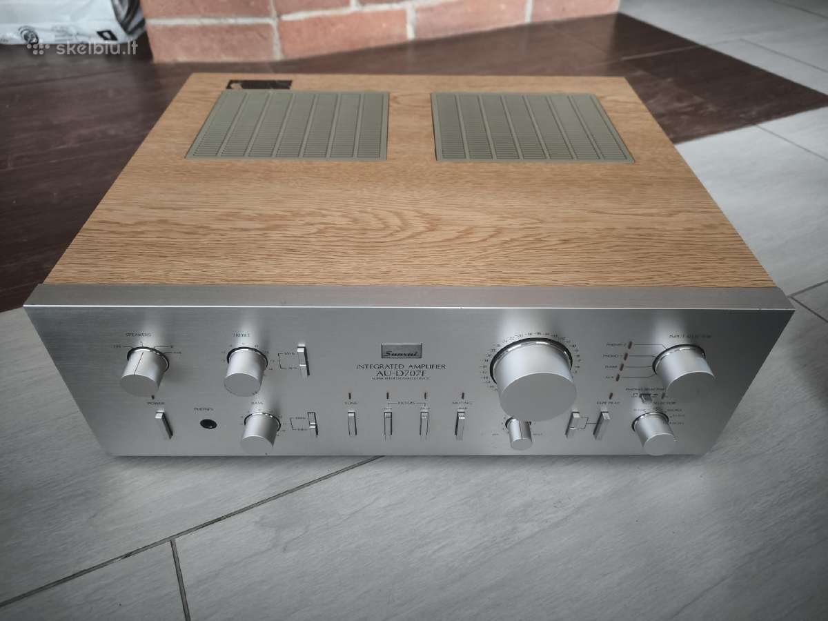 Sansui Au-d 707f stiprintuvas - nuotraukos Nr. 3