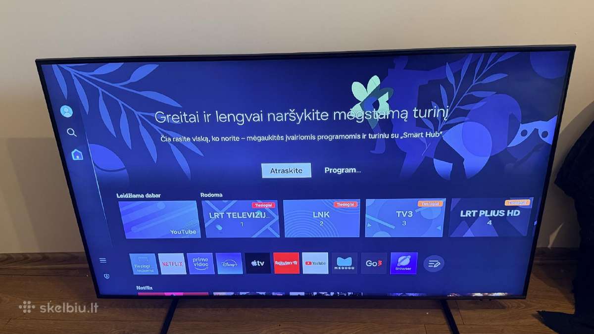 Samsung Qe50q60b Qled Youtube Netflix Go3 4k Hdr - nuotraukos Nr. 10