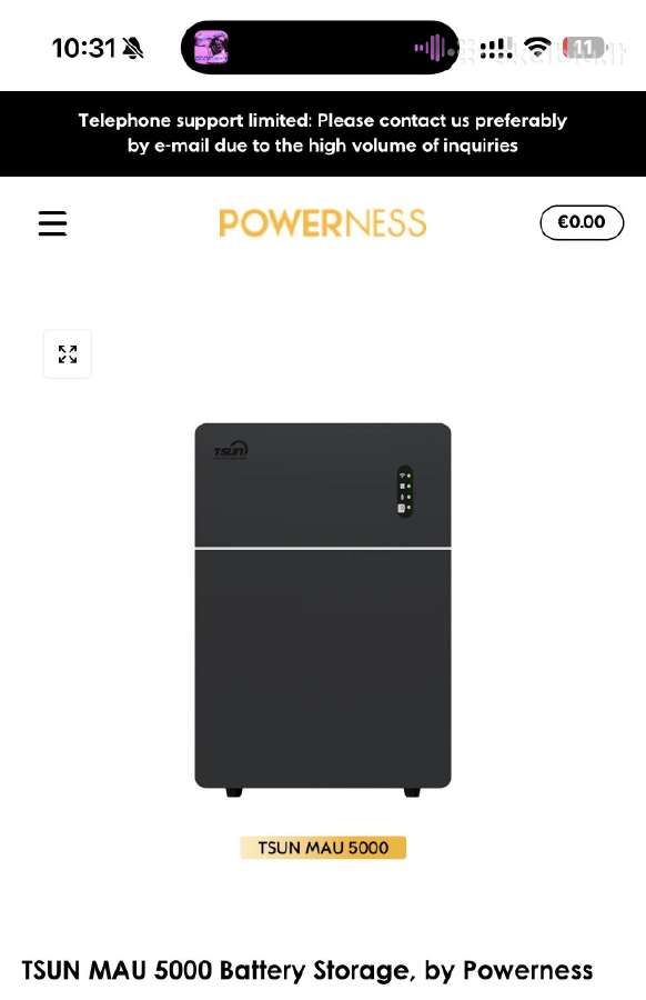 Kaupiklis balkoninei elektrinei Tsun Mau5000 - nuotraukos Nr. 5