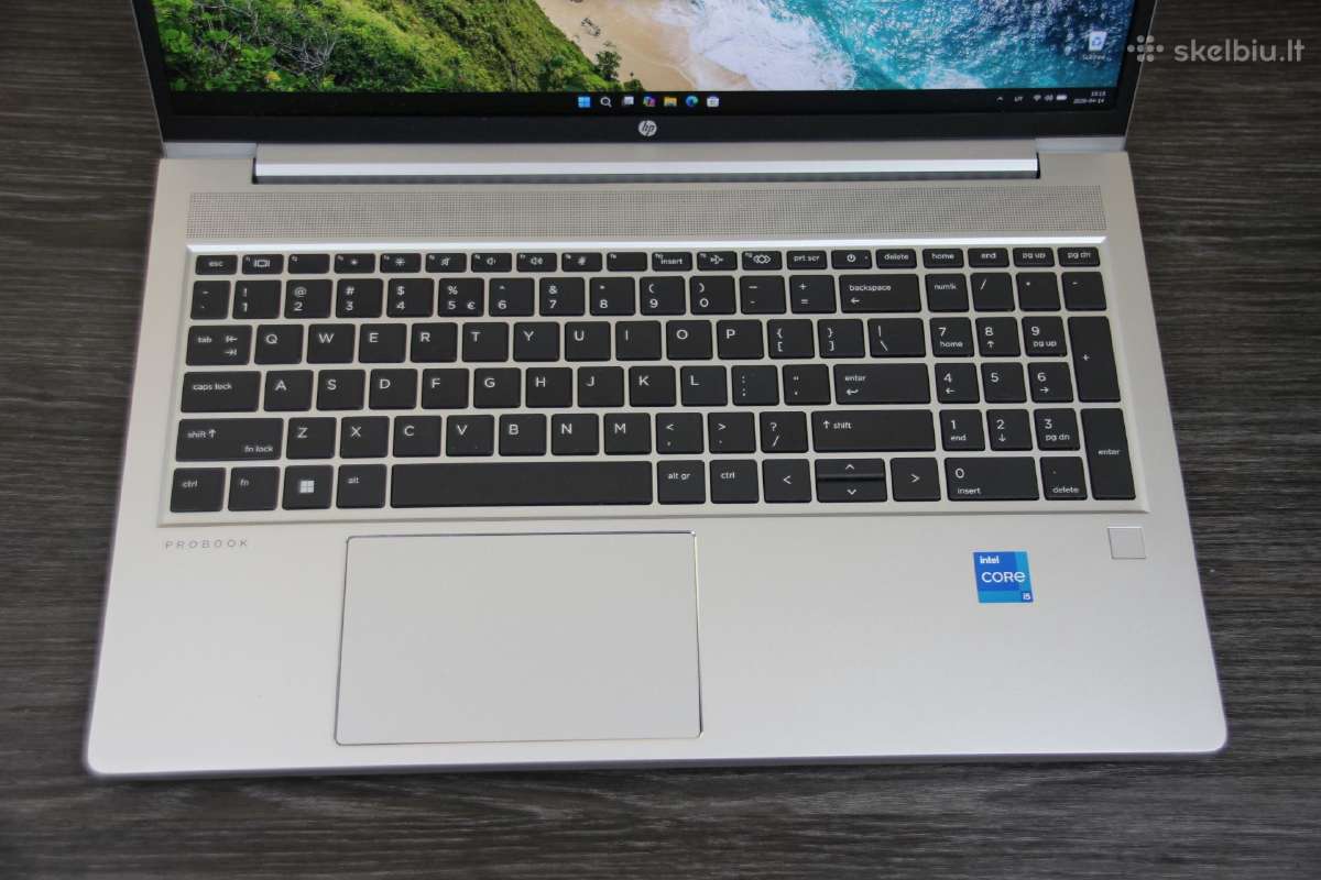 Hp probook 450 g8 i5-11gen fhd ips 16gb 256gb - nuotraukos Nr. 2