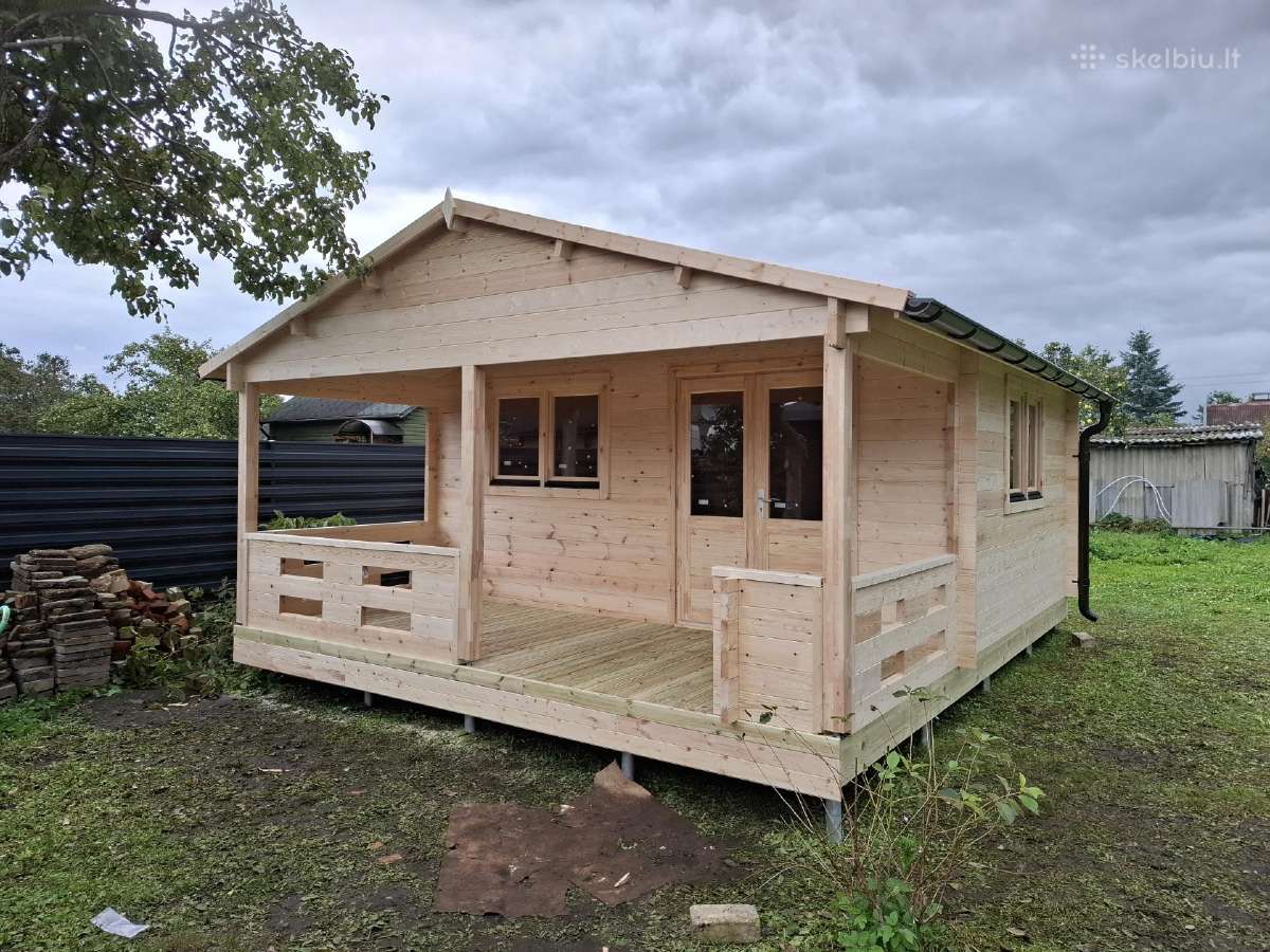 20 m² Medinis Sodo Namelis – 3999€ - nuotraukos Nr. 5