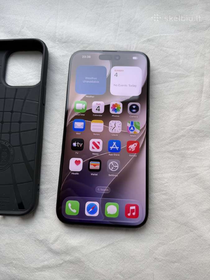 iPhone 15 Pro Max 256gb Black - nuotraukos Nr. 3
