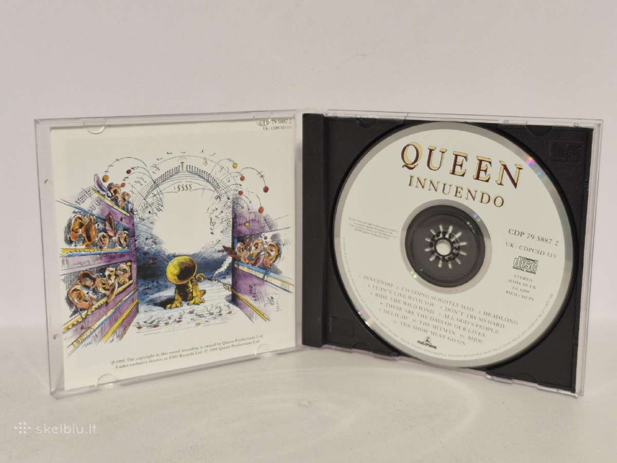 Audio CD Queen – Innuendo - nuotraukos Nr. 2