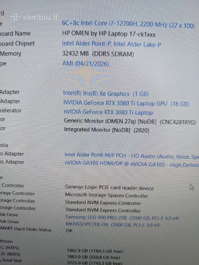 Originalus Hp 330w kroviklis - nuotraukos Nr. 3