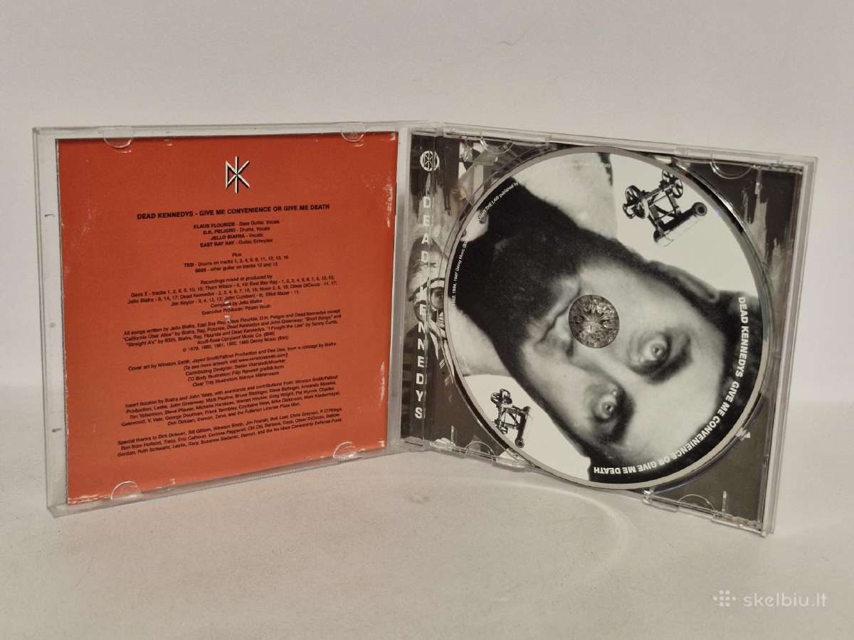 Audio CD Dead Kennedys – Give Me Convenience Or - nuotraukos Nr. 2