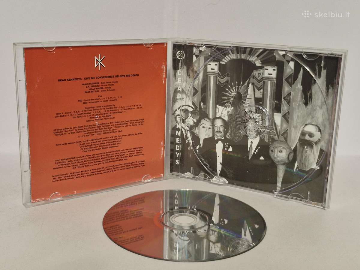 Audio CD Dead Kennedys – Give Me Convenience Or - nuotraukos Nr. 3
