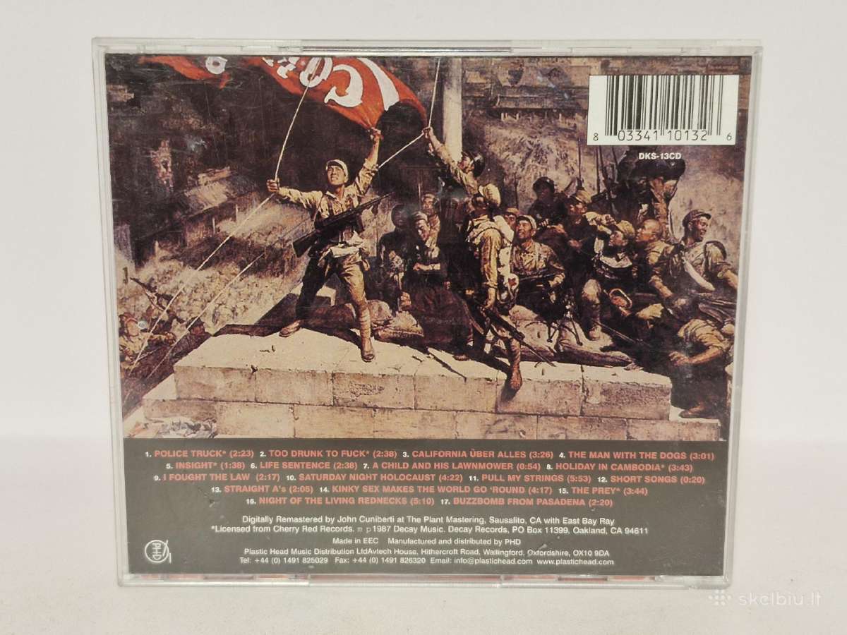 Audio CD Dead Kennedys – Give Me Convenience Or - nuotraukos Nr. 6