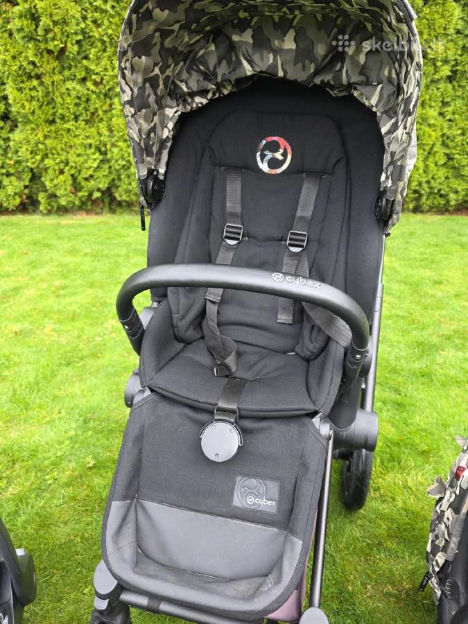 Cybex Priam All Terrain Butterfly vežimėlis - nuotraukos Nr. 3