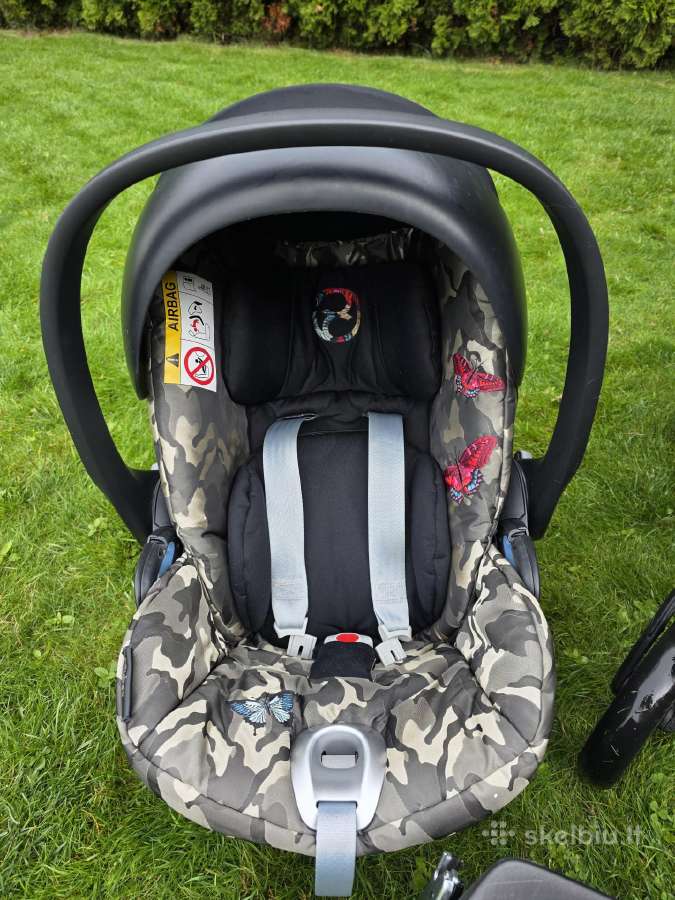 Cybex Priam All Terrain Butterfly vežimėlis - nuotraukos Nr. 4