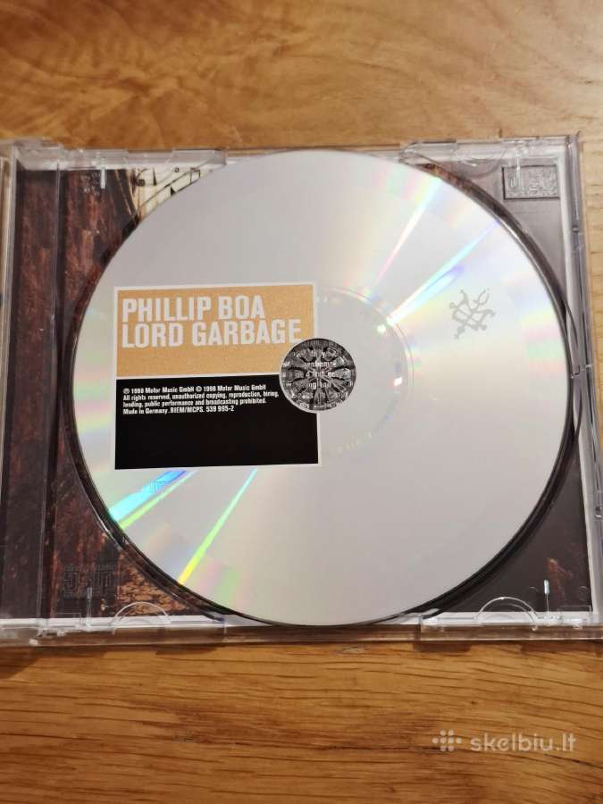 Phillip Boa – Lord Garbage (CD albumas) - nuotraukos Nr. 3
