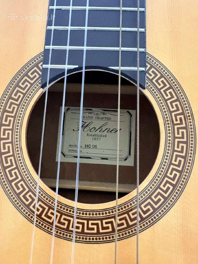 Klasikinė gitara „Hohner Hc 06“ - nuotraukos Nr. 2