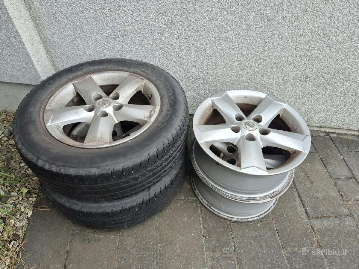 Nissan Qashqai originalūs ratlankiai R16 5x114.3 - nuotraukos Nr. 2