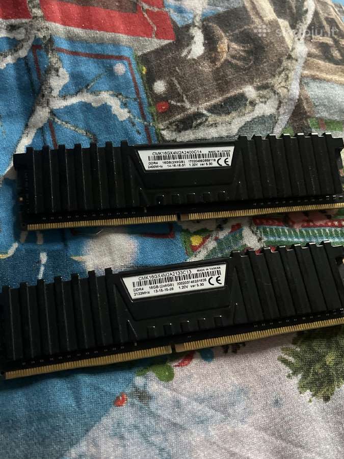 Corsair Ddr4 8gb 2133/2400 MHz - nuotraukos Nr. 2