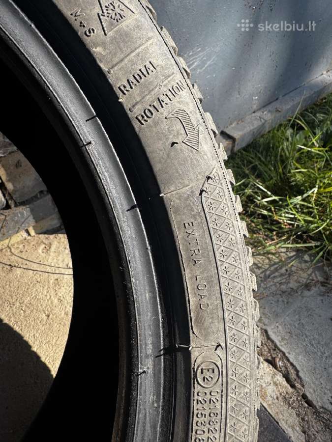 Žieminės Kleber padangos R17 225/45 - nuotraukos Nr. 4