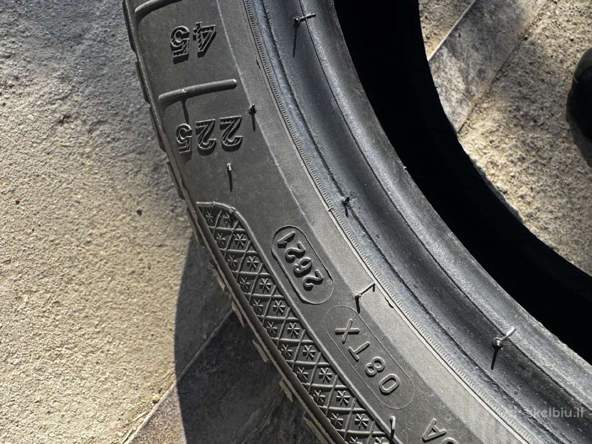 Žieminės Kleber padangos R17 225/45 - nuotraukos Nr. 5