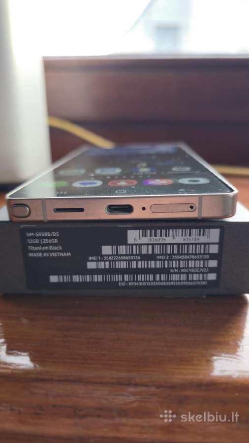 Samsung S25 Ultra 12/256gb - nuotraukos Nr. 5