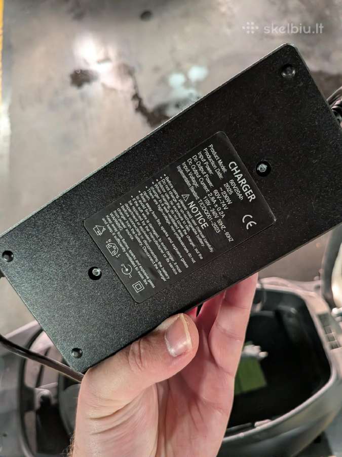 Elektrinis Motociklas/dviratis Ec-01 - nuotraukos Nr. 6