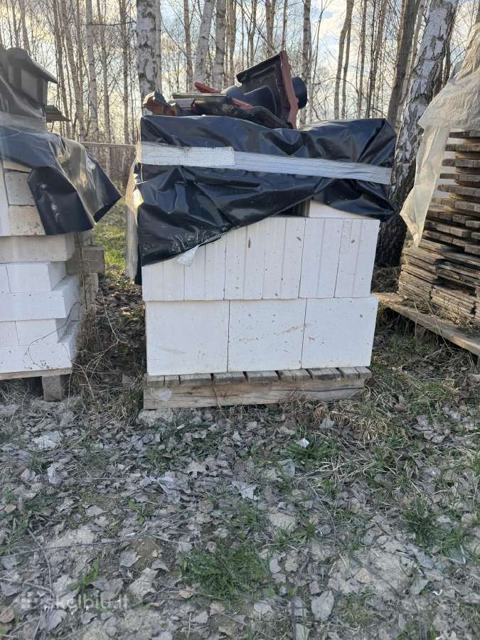 Silikatiniai blokeliai ir plytos (likučiai) - nuotraukos Nr. 4