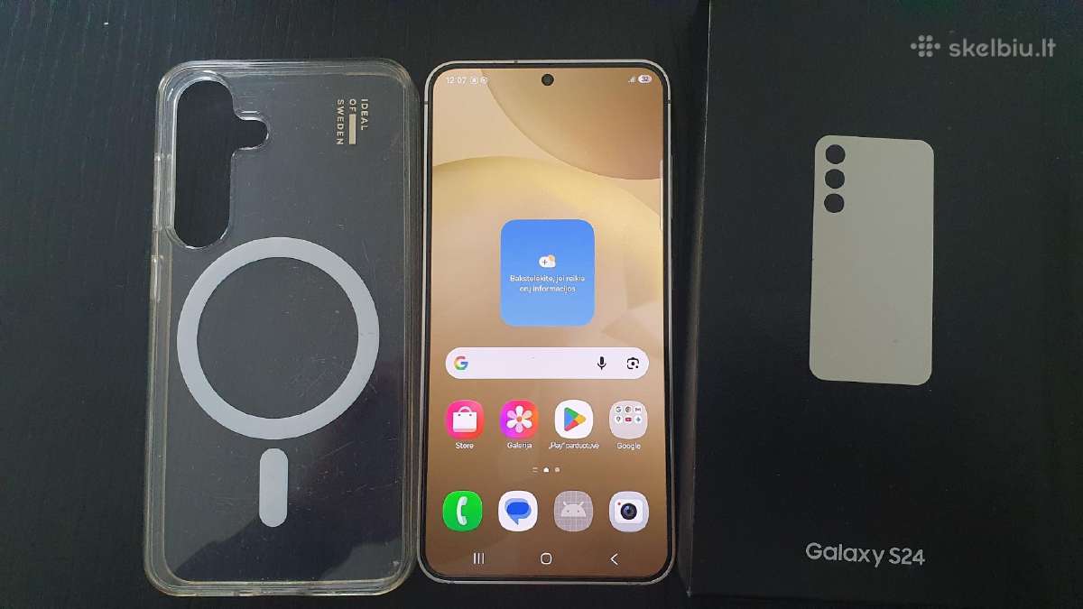 Samsung Galaxy s24 5G pilnas komplektas - nuotraukos Nr. 3
