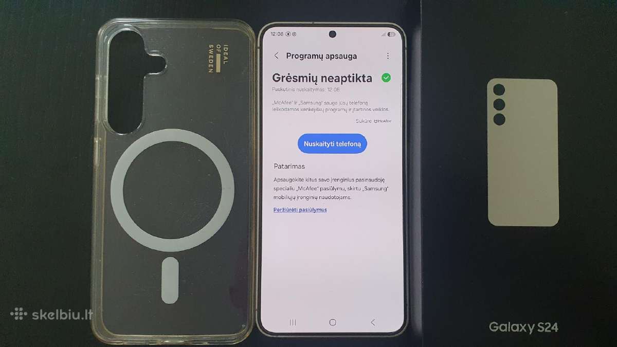 Samsung Galaxy s24 5G pilnas komplektas - nuotraukos Nr. 11