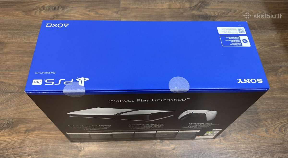 Sony Playstation 5 Pro (Ps5 Pro) 2tb White - nuotraukos Nr. 2