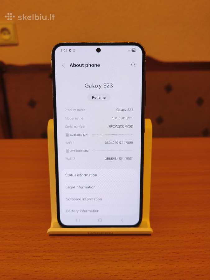 Samsung Galaxy S23, 128gb,nauja originali baterija - nuotraukos Nr. 8