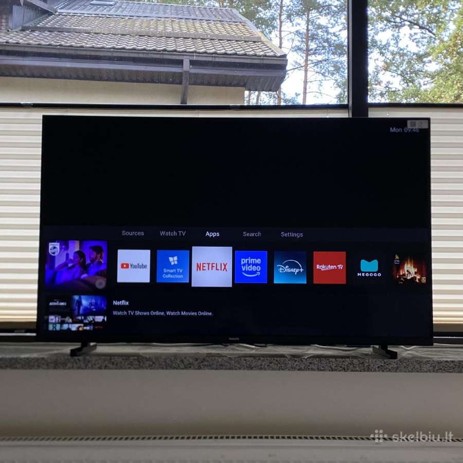 Televizorius Philips 43pus7607/12 4k 43 colių - nuotraukos Nr. 2