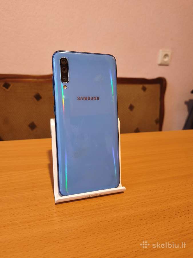 Mėlynas Samsung Galaxy A70,128gb - nuotraukos Nr. 2