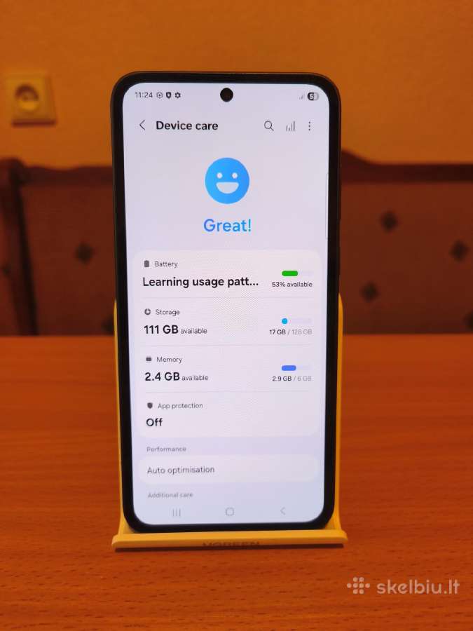 Puikus Samsung Galaxy A35,128gb - nuotraukos Nr. 7
