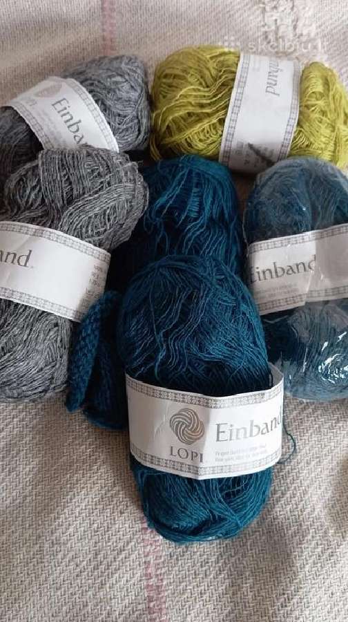 Islandiškos vilnos siūlai Lopi Einband (6 vnt.) - nuotraukos Nr. 5