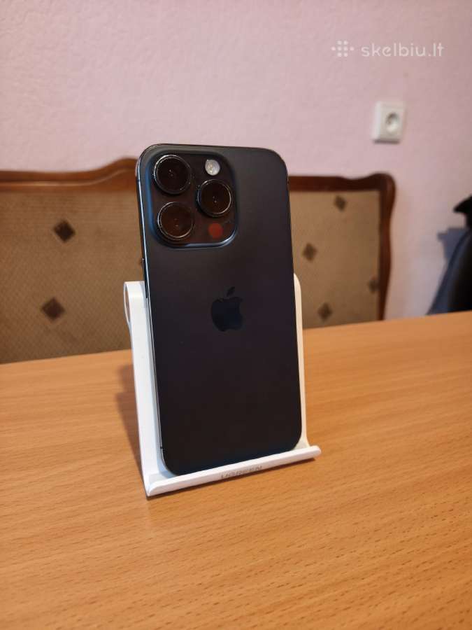 iPhone 15 Pro,128gb, Battery health 87% - nuotraukos Nr. 2