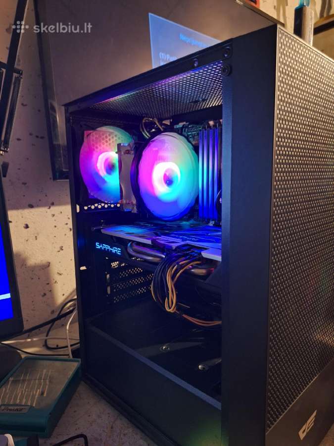 Gaming pc (i7 4770s/16gb/rx 570 8gb) - nuotraukos Nr. 2