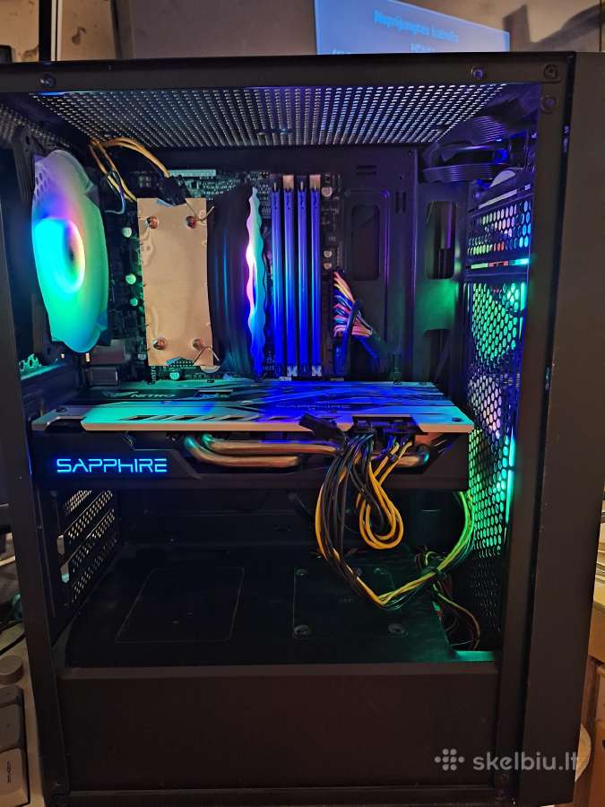 Gaming pc (i7 4770s/16gb/rx 570 8gb) - nuotraukos Nr. 3