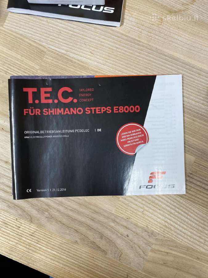Focus Bold 2 E-MTB Shimano E8000/ L - nuotraukos Nr. 10