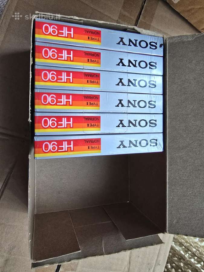 Audio kasetės Sony Hf 90 ir Hf 60 - nuotraukos Nr. 2
