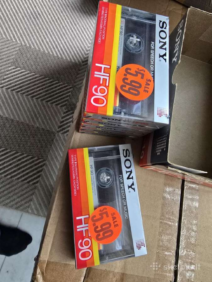 Audio kasetės Sony Hf 90 ir Hf 60 - nuotraukos Nr. 3