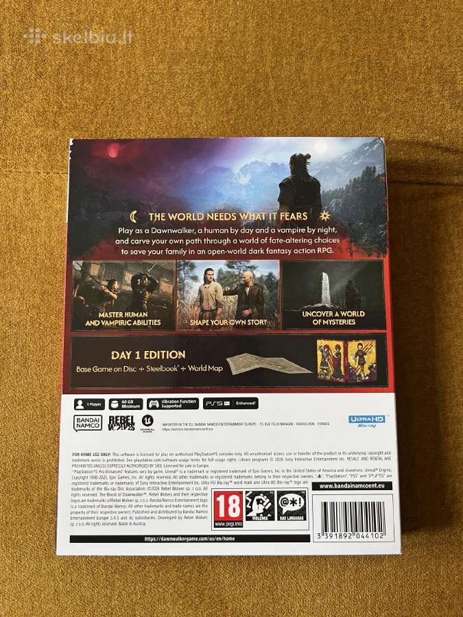 The Blood of Dawnwalker Day One Edition Ps5 - nuotraukos Nr. 3