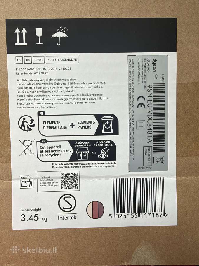 Naujas Dyson Airwrap i.d. Straight+wavy, Ceramic - nuotraukos Nr. 2