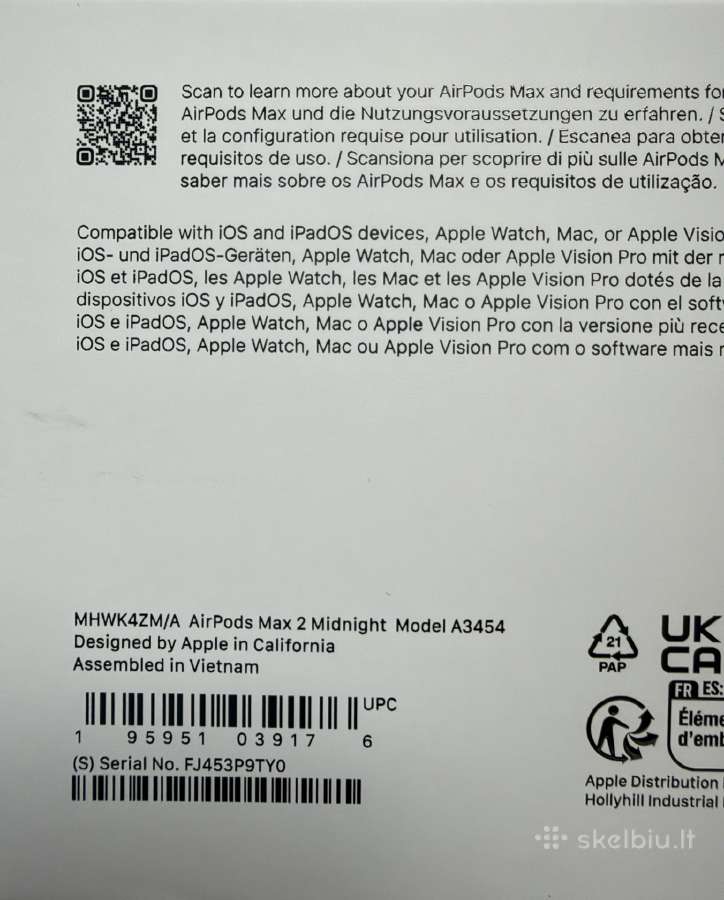 Apple Airpods Max 2 - nuotraukos Nr. 2