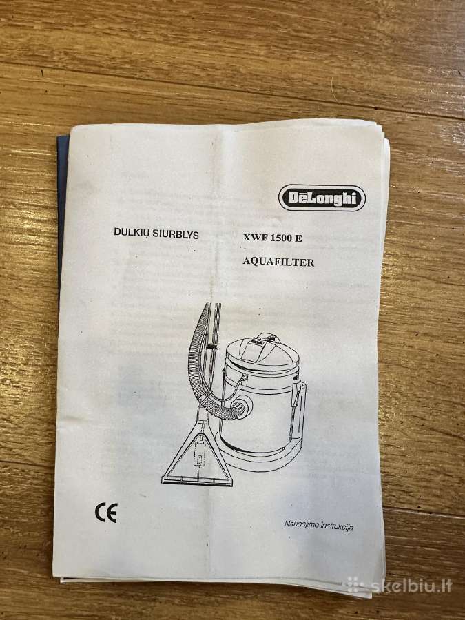 Plaunantis dulkių siurblys Delonghi - nuotraukos Nr. 6