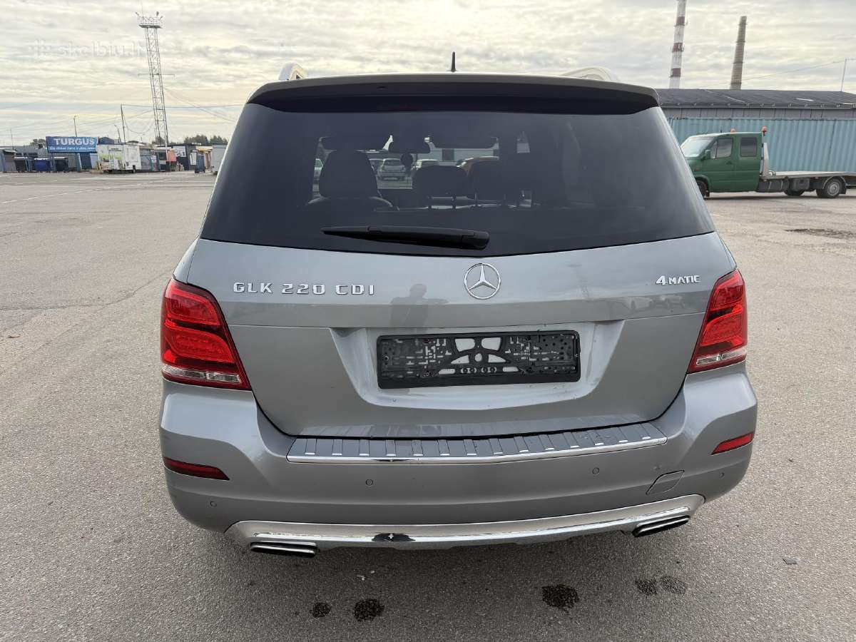 Mercedes Benz GLK,220cdi,4-matic. - nuotraukos Nr. 6
