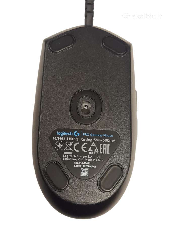 Logitech G Pro Gaming Mouse + 3 mėn. garantija - nuotraukos Nr. 3